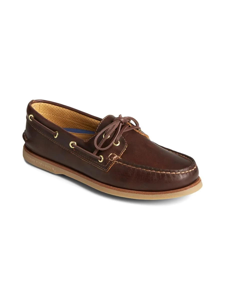 SPERRY MEN BROWN GOLD A/O 2-EYE ORLEANS