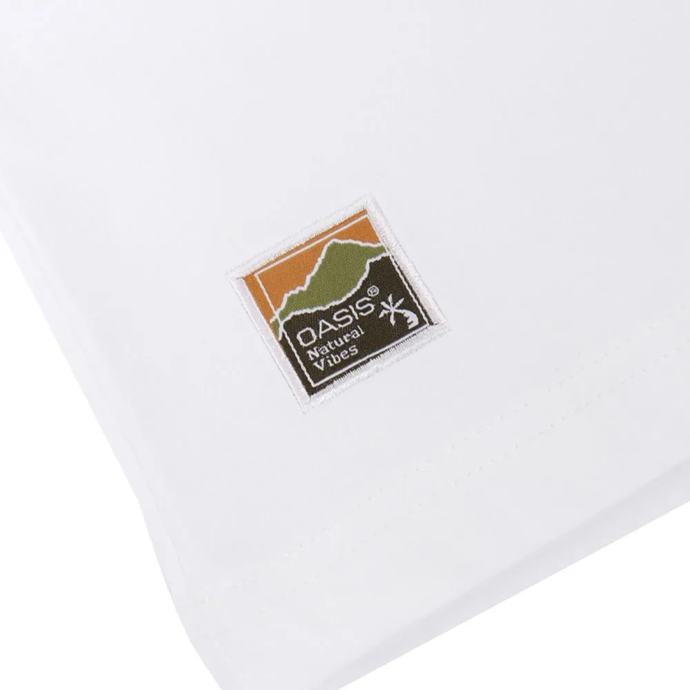 OASIS White T-shirt Short sleeved