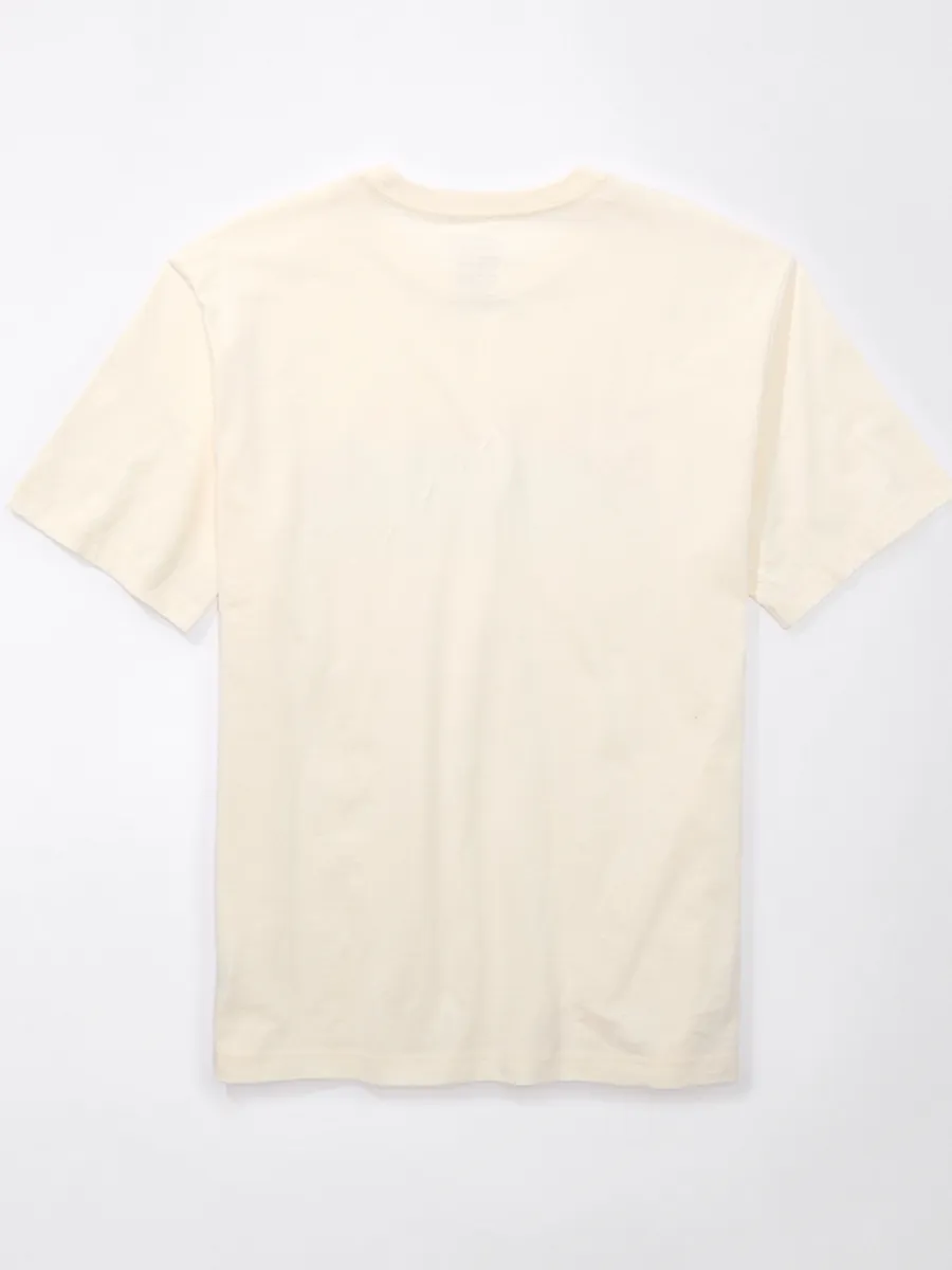 AMERICAN EAGLE MEN G SS COCA COLA SET IN TEE- PC DYE + SERIOUSLY SOFT WASH 106 CREAM