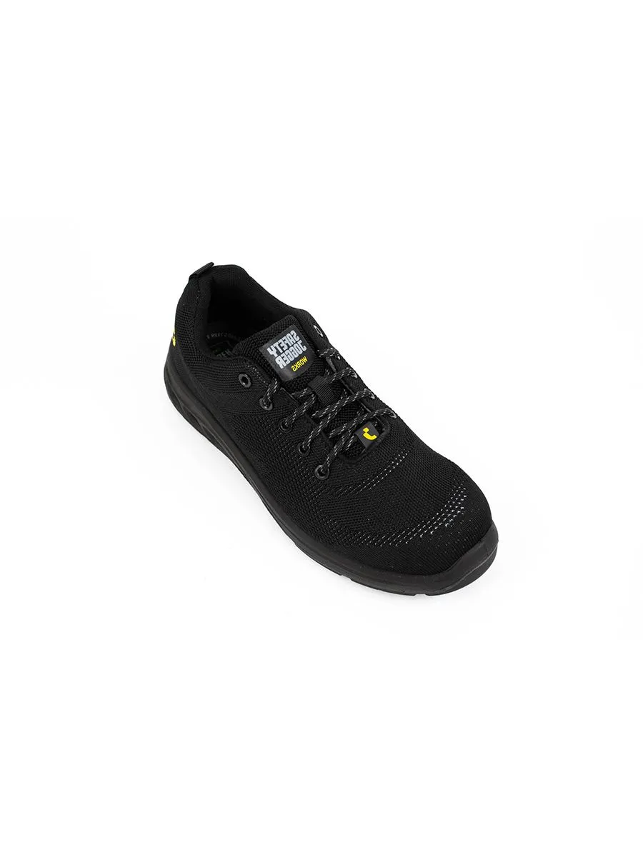SAFETY JOGGER Men's Sport Safety Shoes ECOFITZ Black
