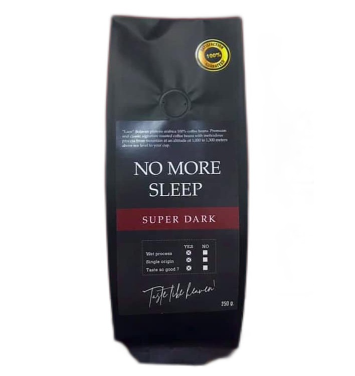 Элитный лаосский кофе Арабика ручной сборки No more Sleep 250 гр