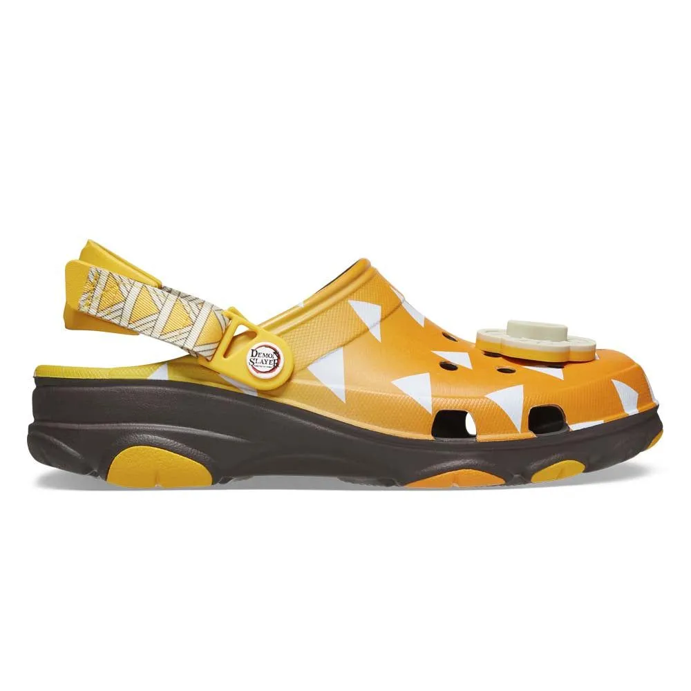 CROCS Demon Slayer Zenitsu All-Terrain Clog Unisex Casual Shoes Orange - CR024SH367EOTH