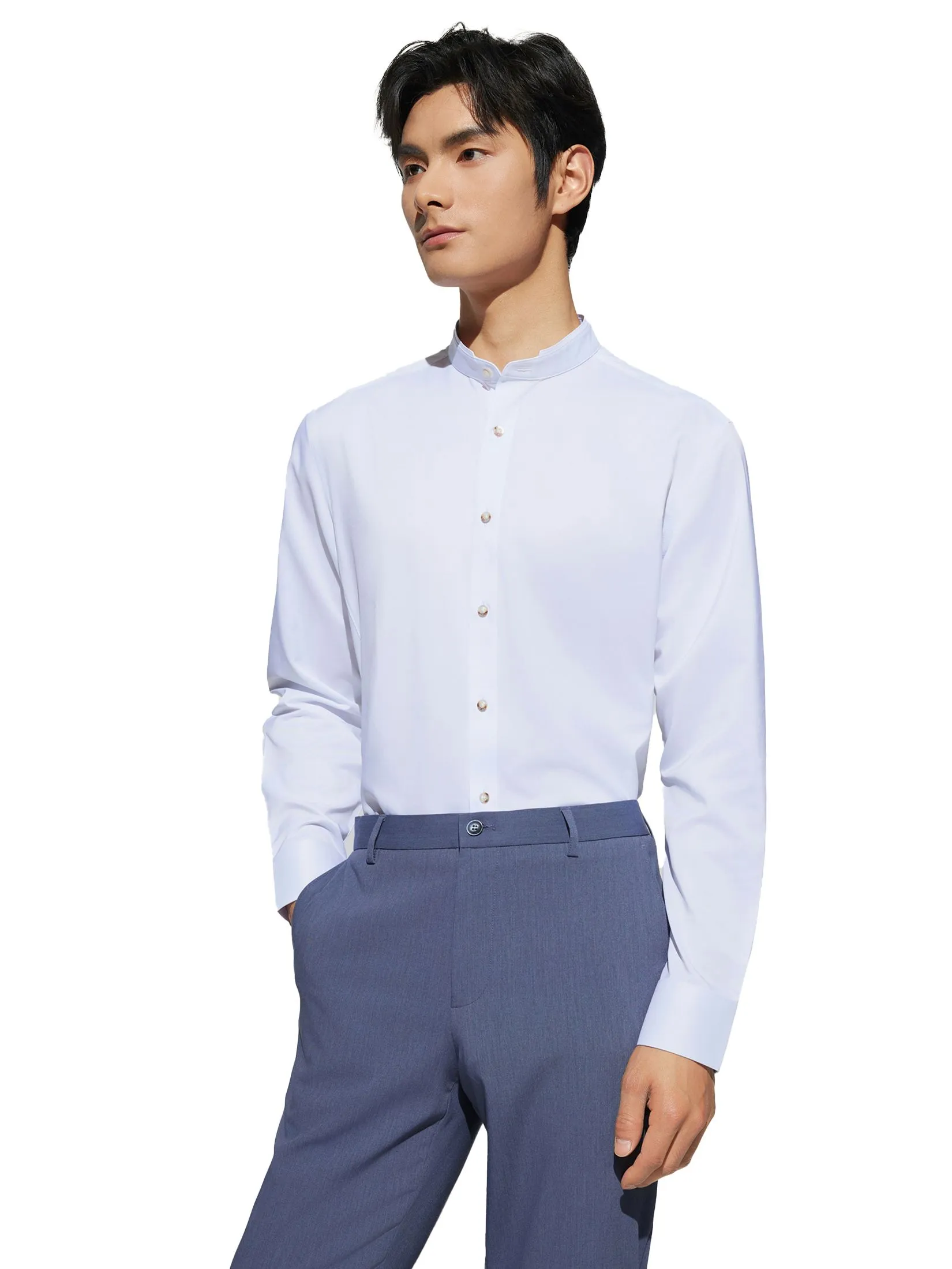 G2000 Men Clothing Non-Iron Dry Shirt  Smart Fit - 5112340200 - White