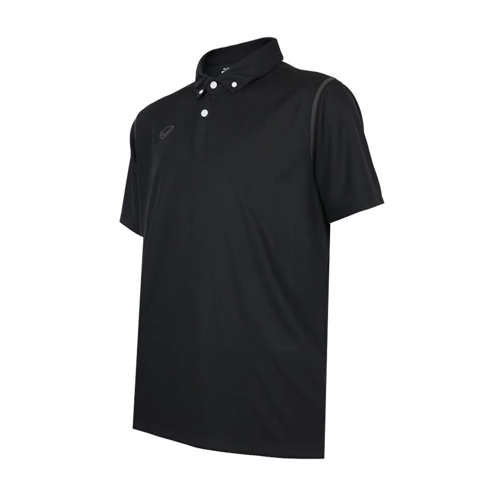GRAND SPORT Black Men's polo shirt (012253)