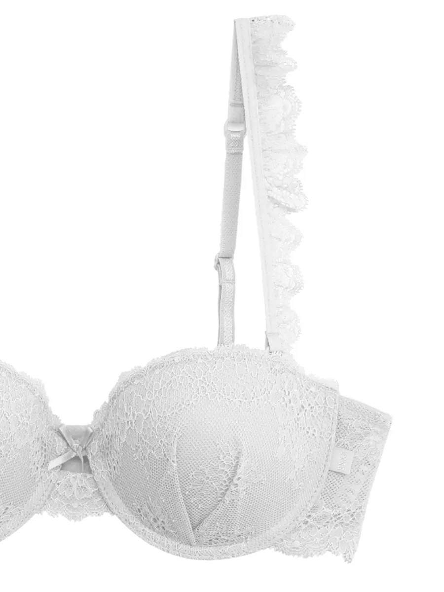 ELLE LINGERIE BRASSIERE MOLDED BRA LB6565 WHITE