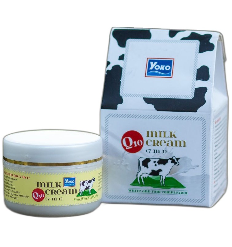 Антивозрастной крем для лица со скваленом, протеином и Q10 Yoko 50 гр