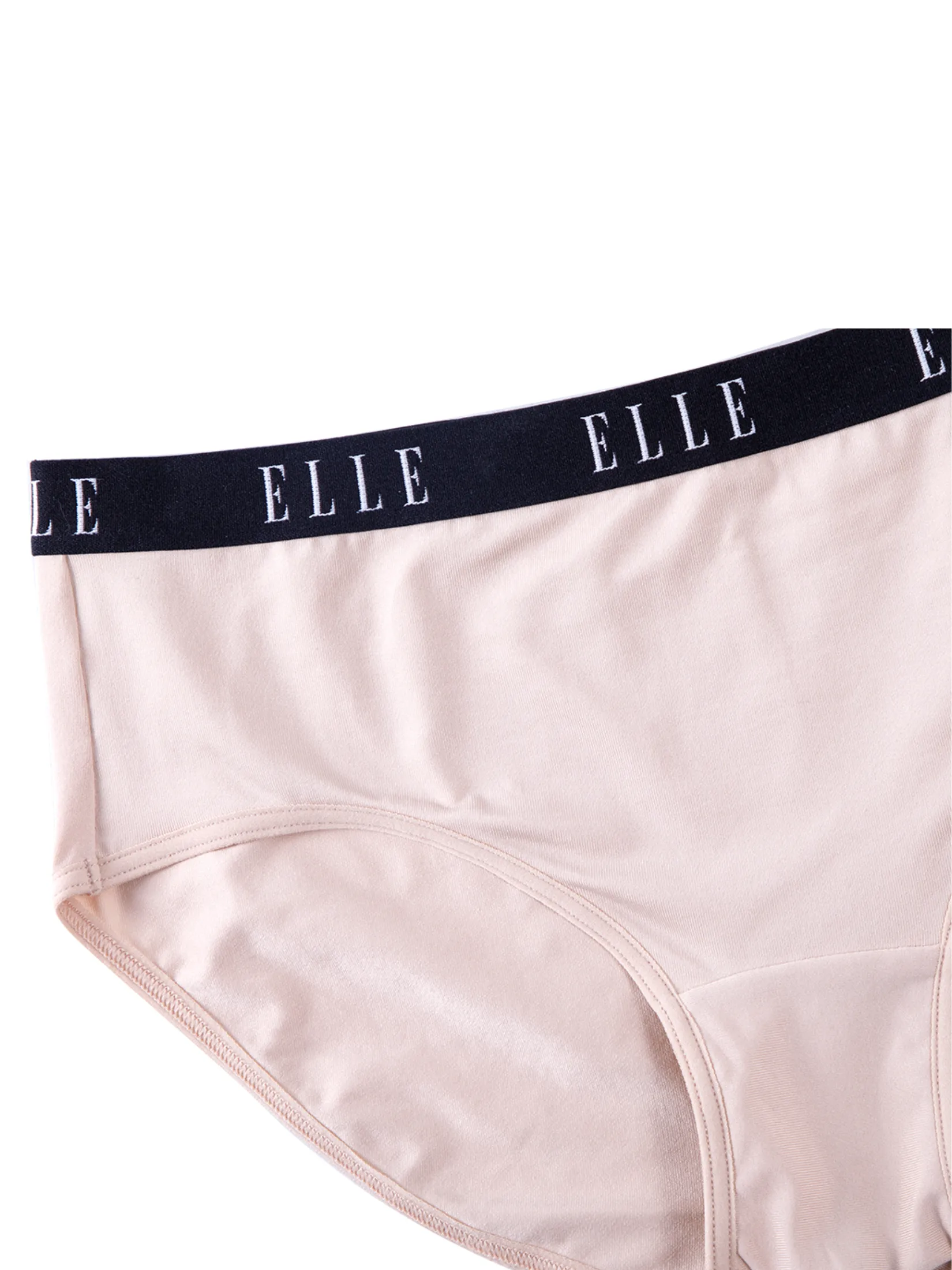 ELLE LINGERIE Women Boyleg Lowrise Panties LU9846 - Beige