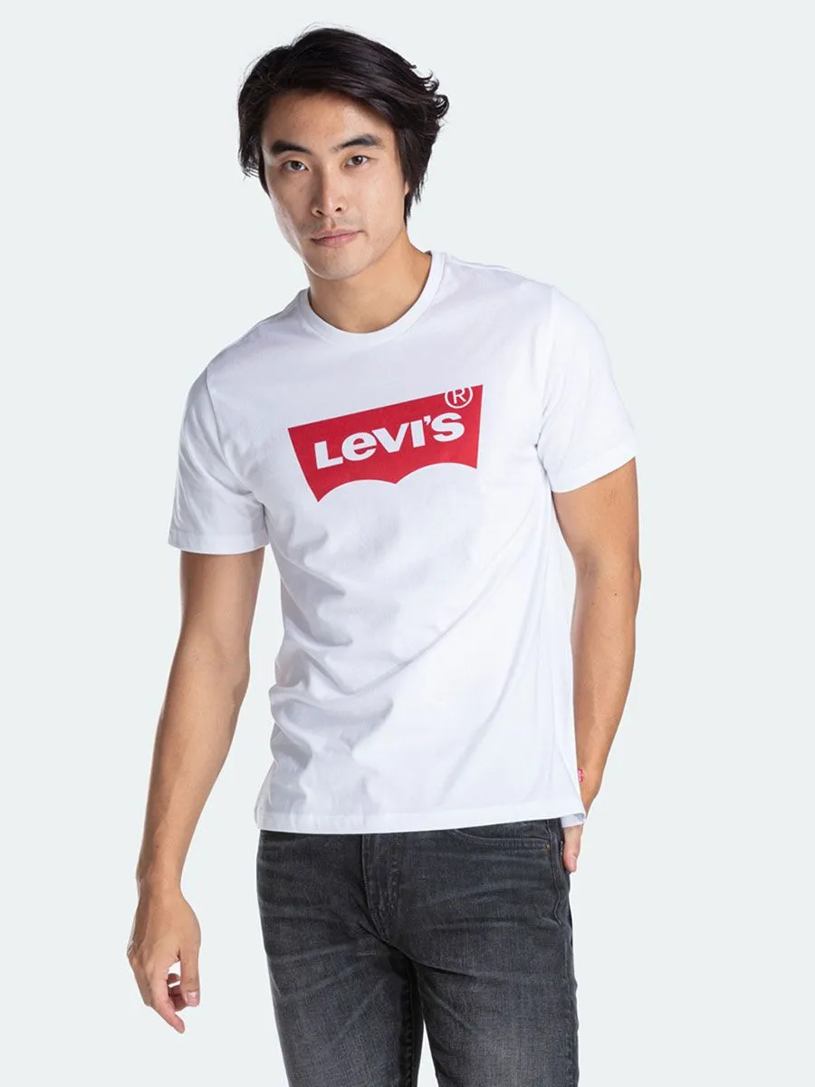 LEVI'S Graphic Set In Neck Hm Graphic 177830140 White
