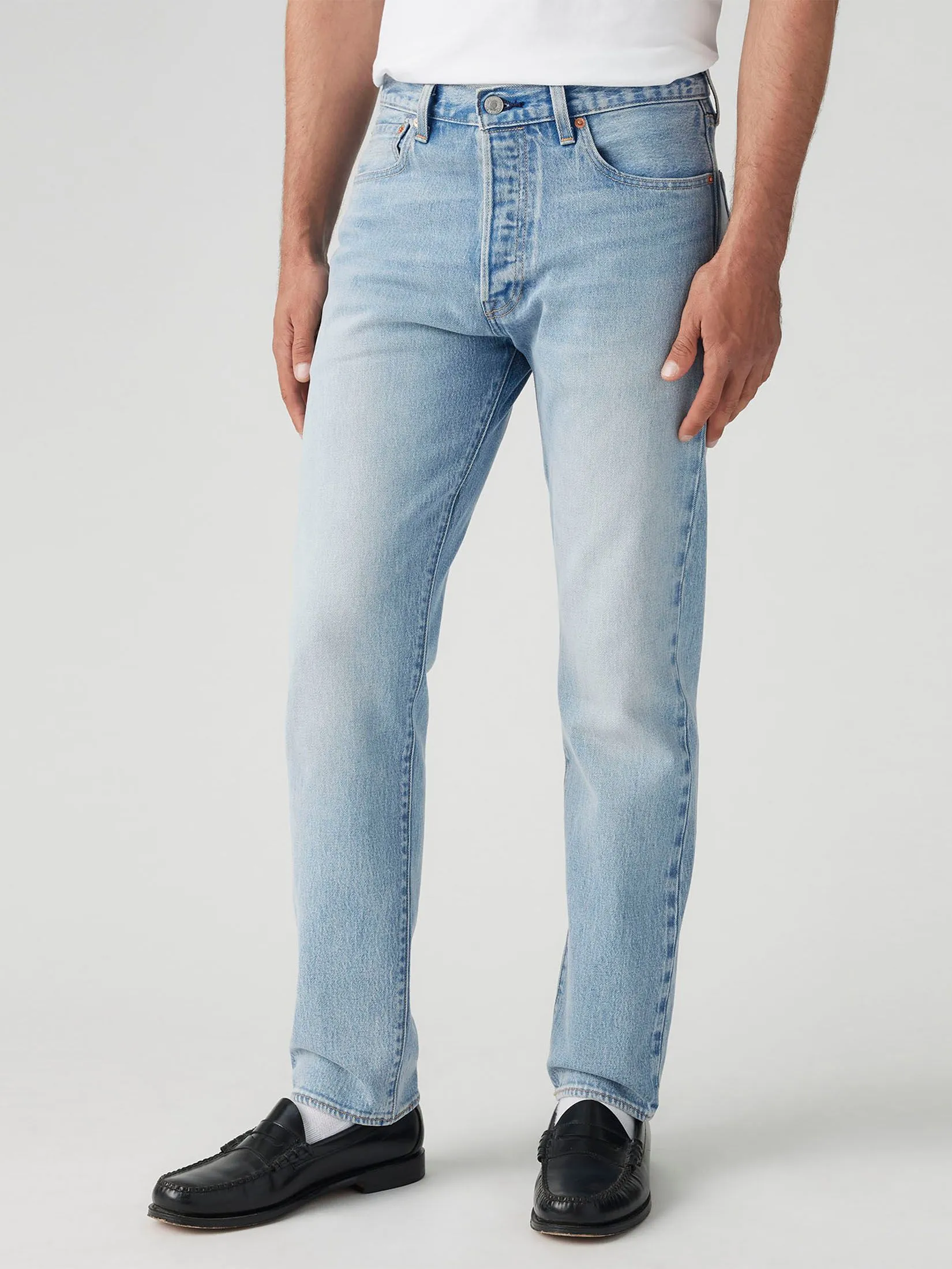 LEVI'S Men's 501® Slim Taper Jeans Blue