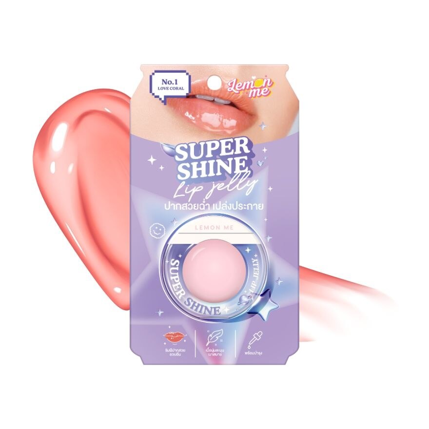 Lemon Me Super Shine Jelly Lip 01 - 01 Love Coral