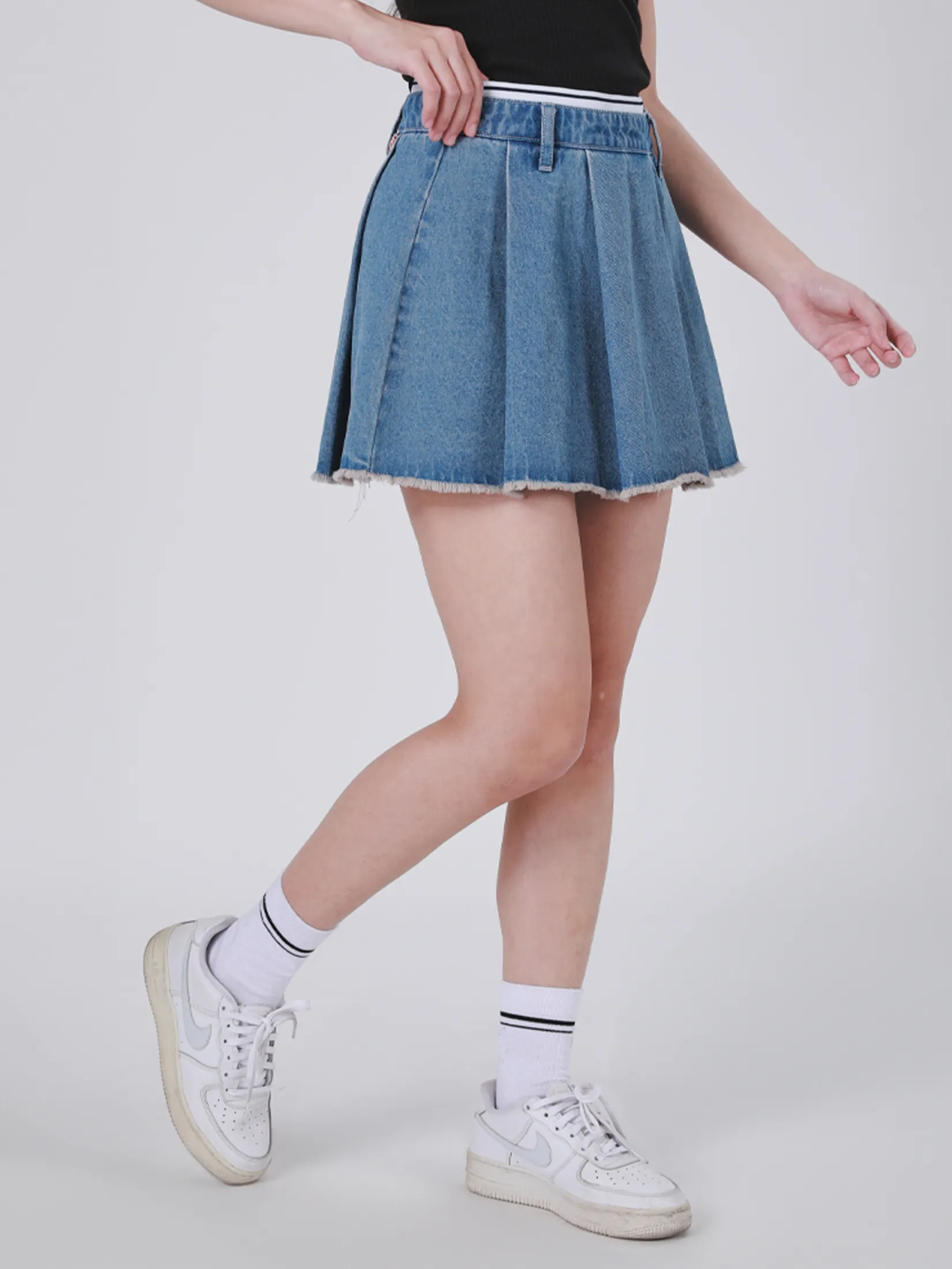 LEE Women s Denim skirt Lee Pink Collection Light Indigo