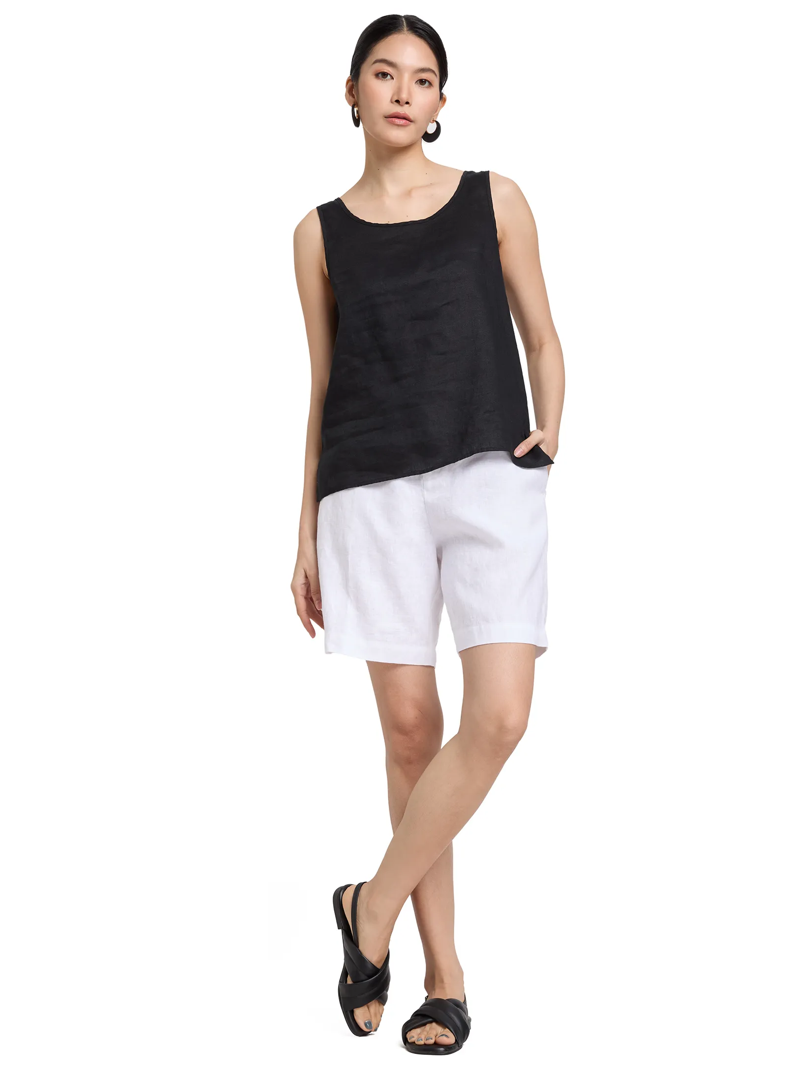 SIMPLICITY Women Shorts Straight Waistband