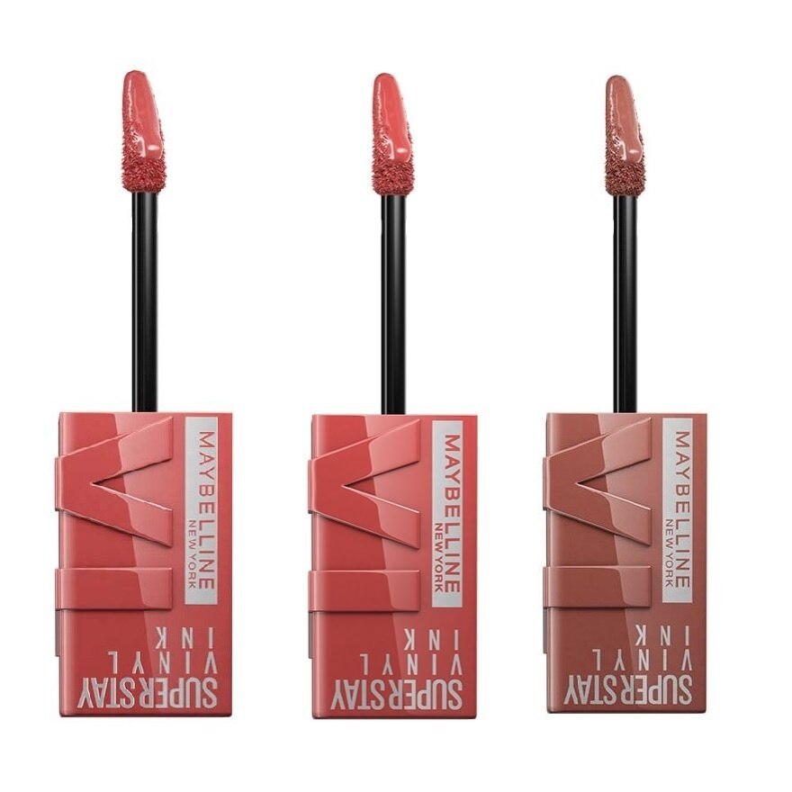 Maybelline Value Pack Super Stay Vinyl Ink 4.2ml. 62+65+120