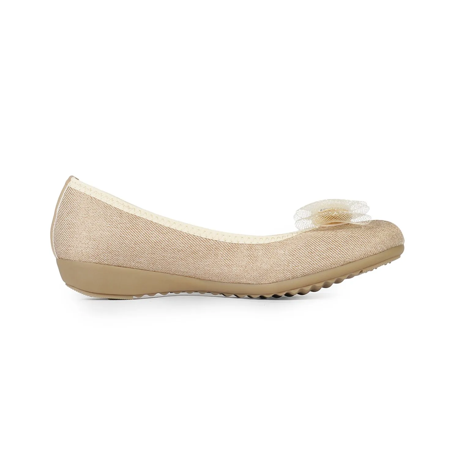 JOLI SNOB Beige Women Comfort Flats Size - 225 JP