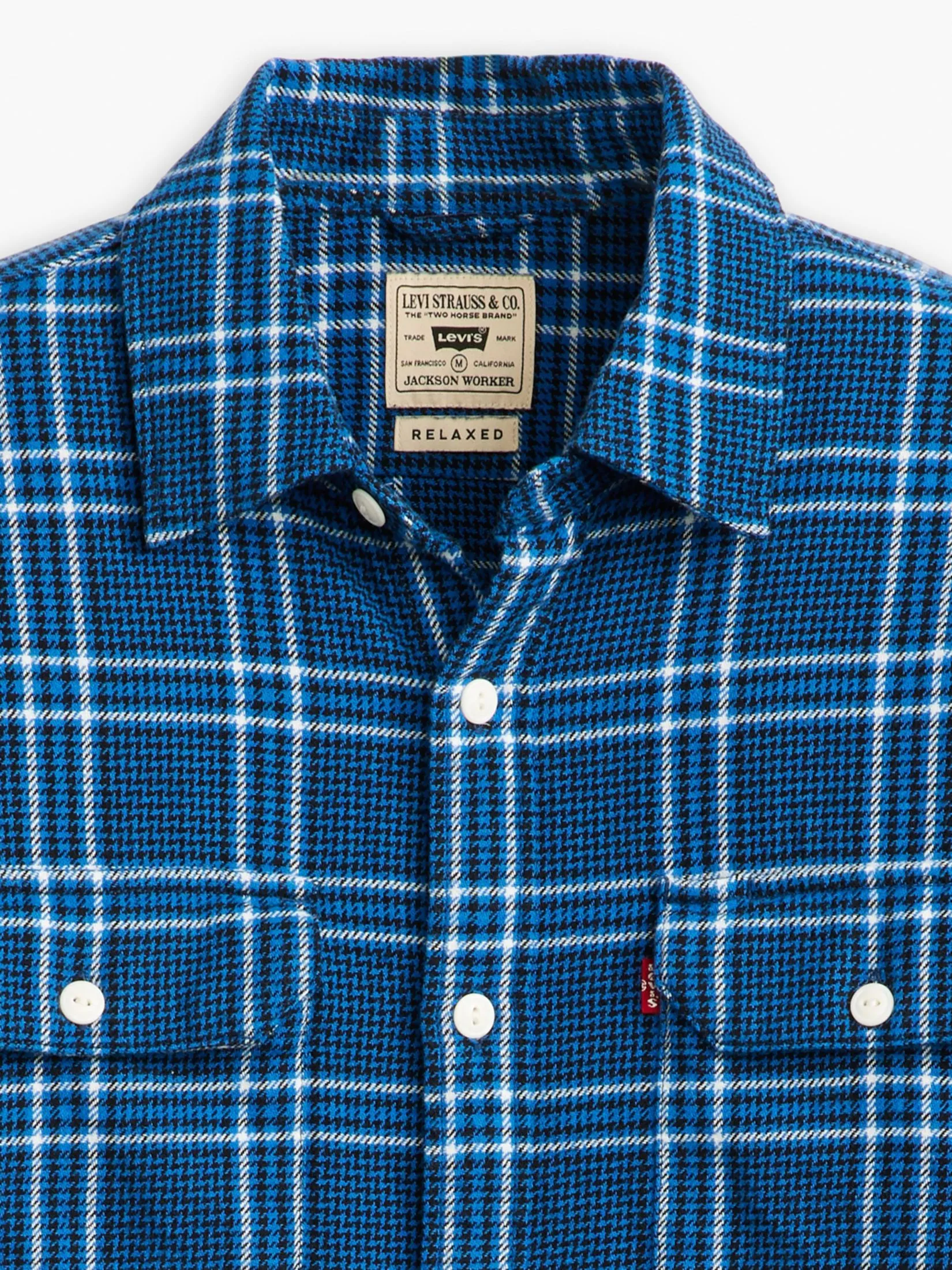 LEVI'S Men’s Jackson Worker Overshirt  Blue