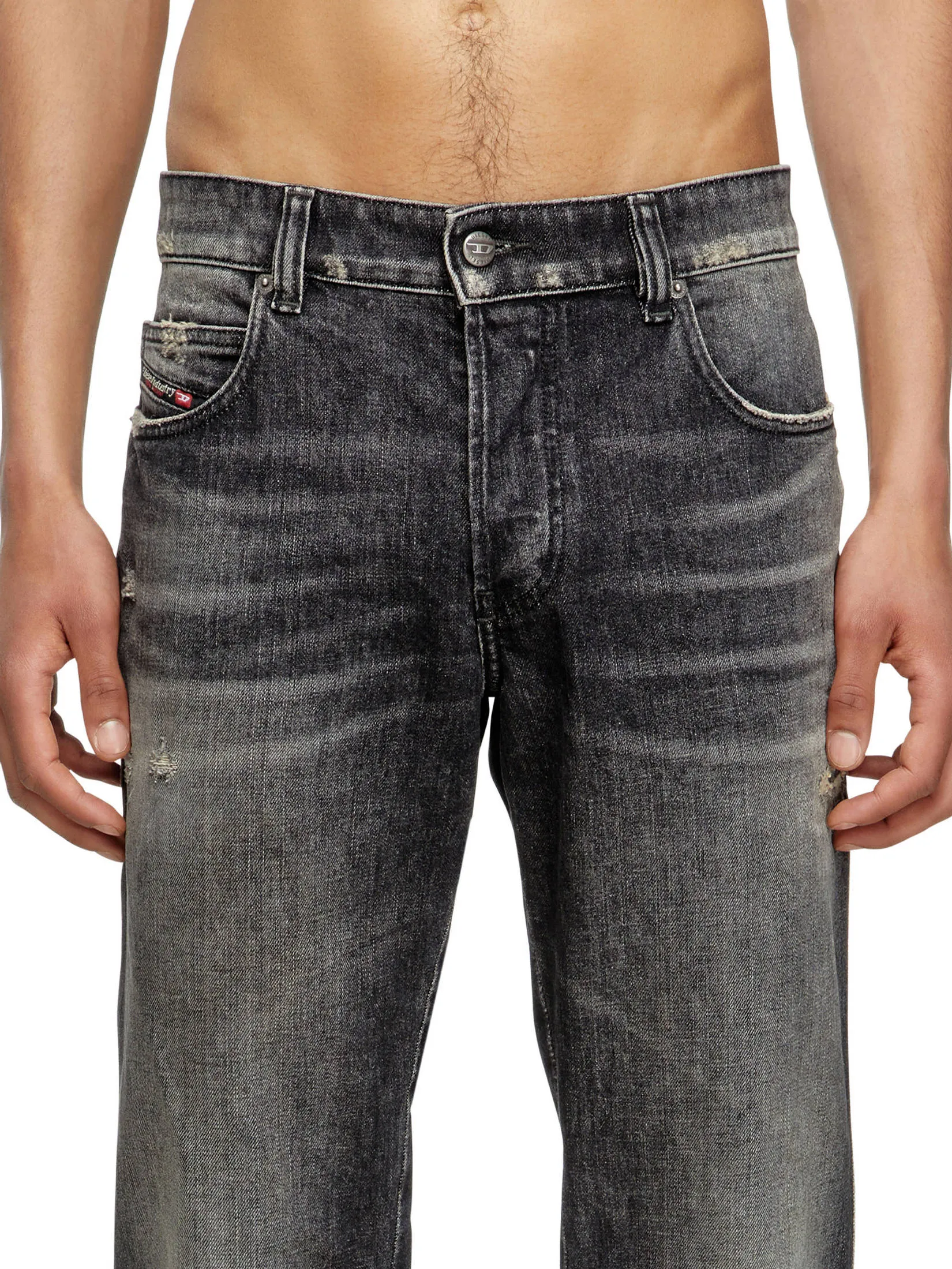 DIESEL Jeans Pants Men 1993 D-VYL L.30 TROUSERS Black