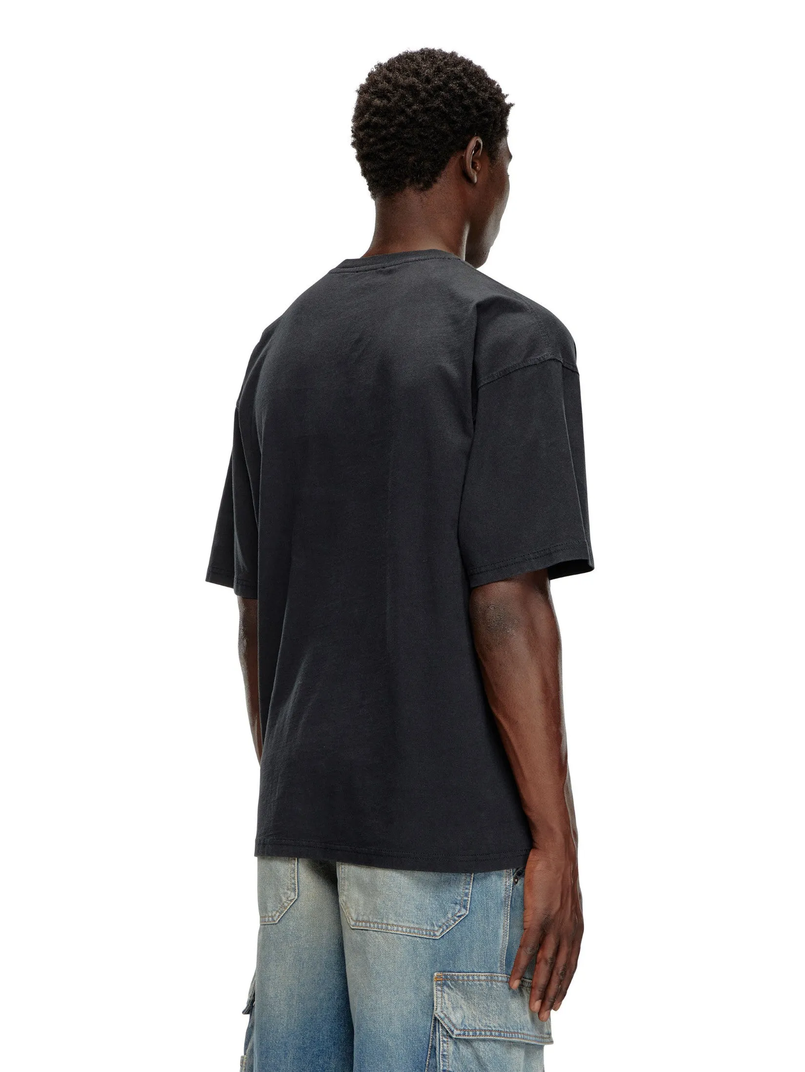 DIESEL Men T-Shirt T-BOXT-N14 T-SHIRT Black