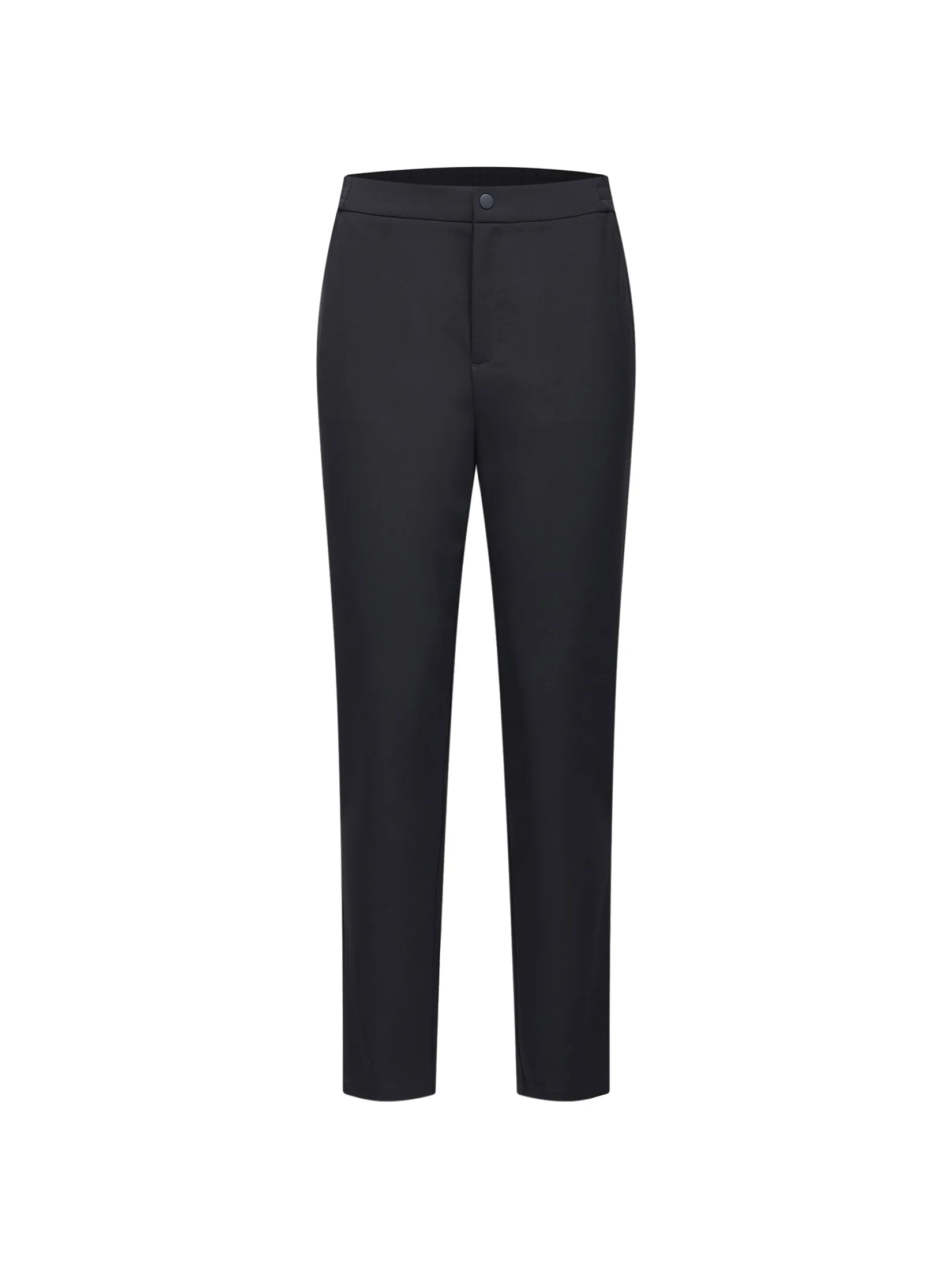 G2000 Women Clothing Multi-Way Stretch Cropped Length Cigarette Casual Pants  Cropped Cigarette Shape - Black