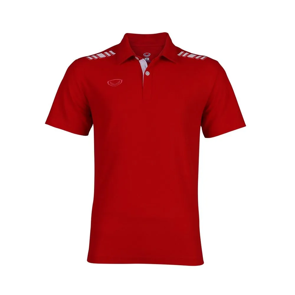 GRAND SPORT Red Men's polo shirt (012262) Size - S