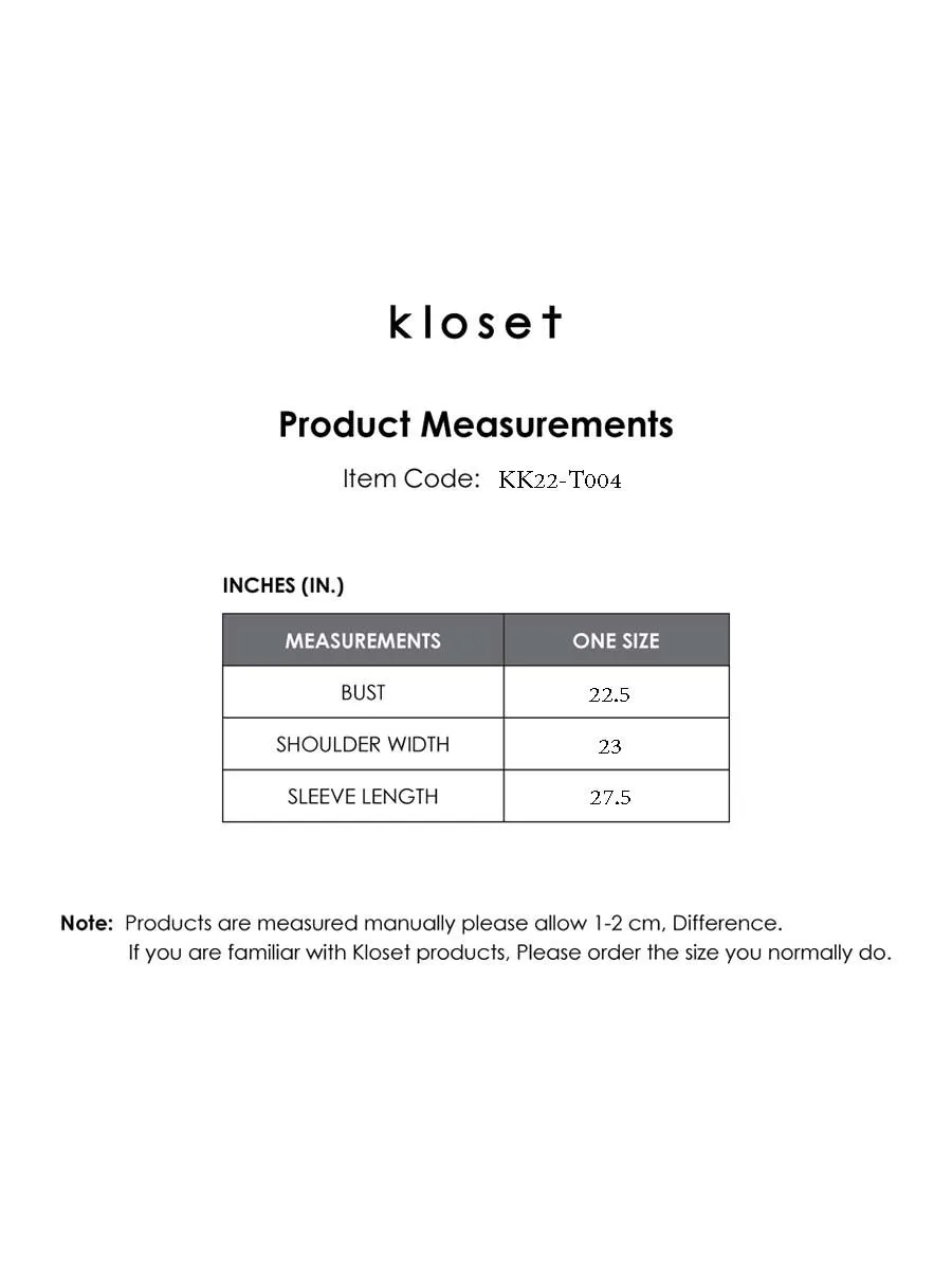 KLOSET (KK22)Old School Sweatshirt Red