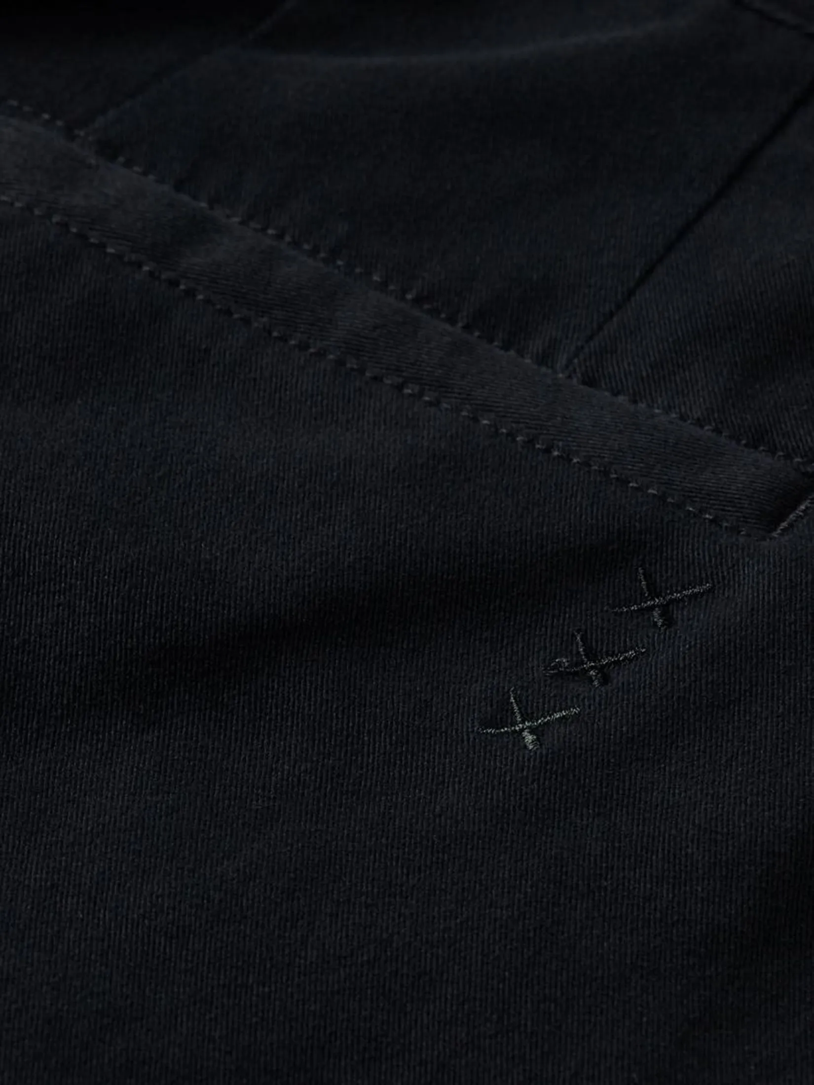 SCOTCH&SODA Men Chino Essentials — Drift Cotton-Blend Twill Black