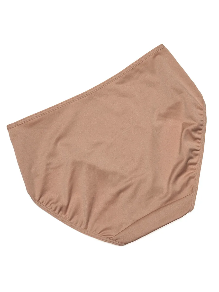 SABINA Fresh Up Woman Mid Waisted Panty - Tan