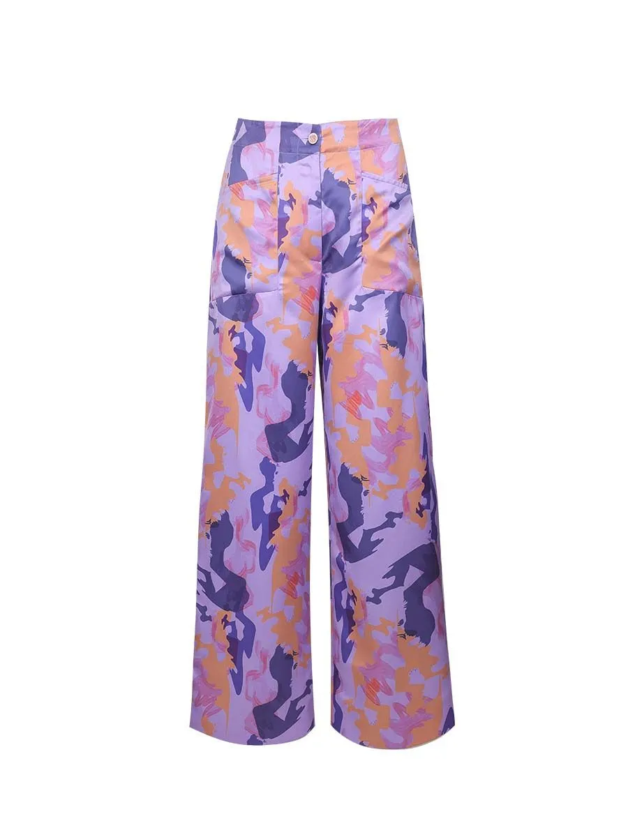 SHAKA Woman Pants The Venus Purple