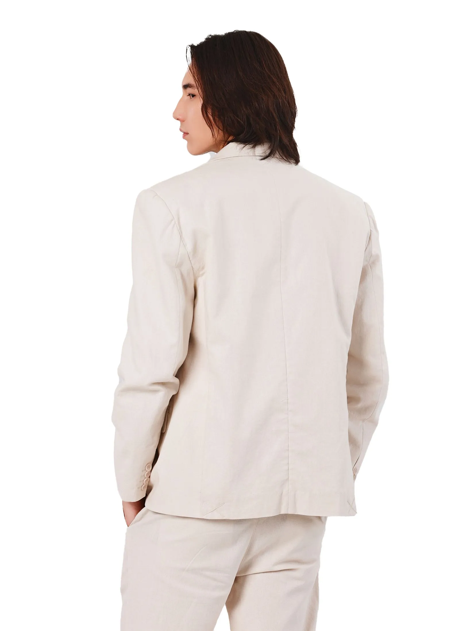 JOHN HENRY Men's Blazer (Regular Fit) Rejuvenate Vacation Beige