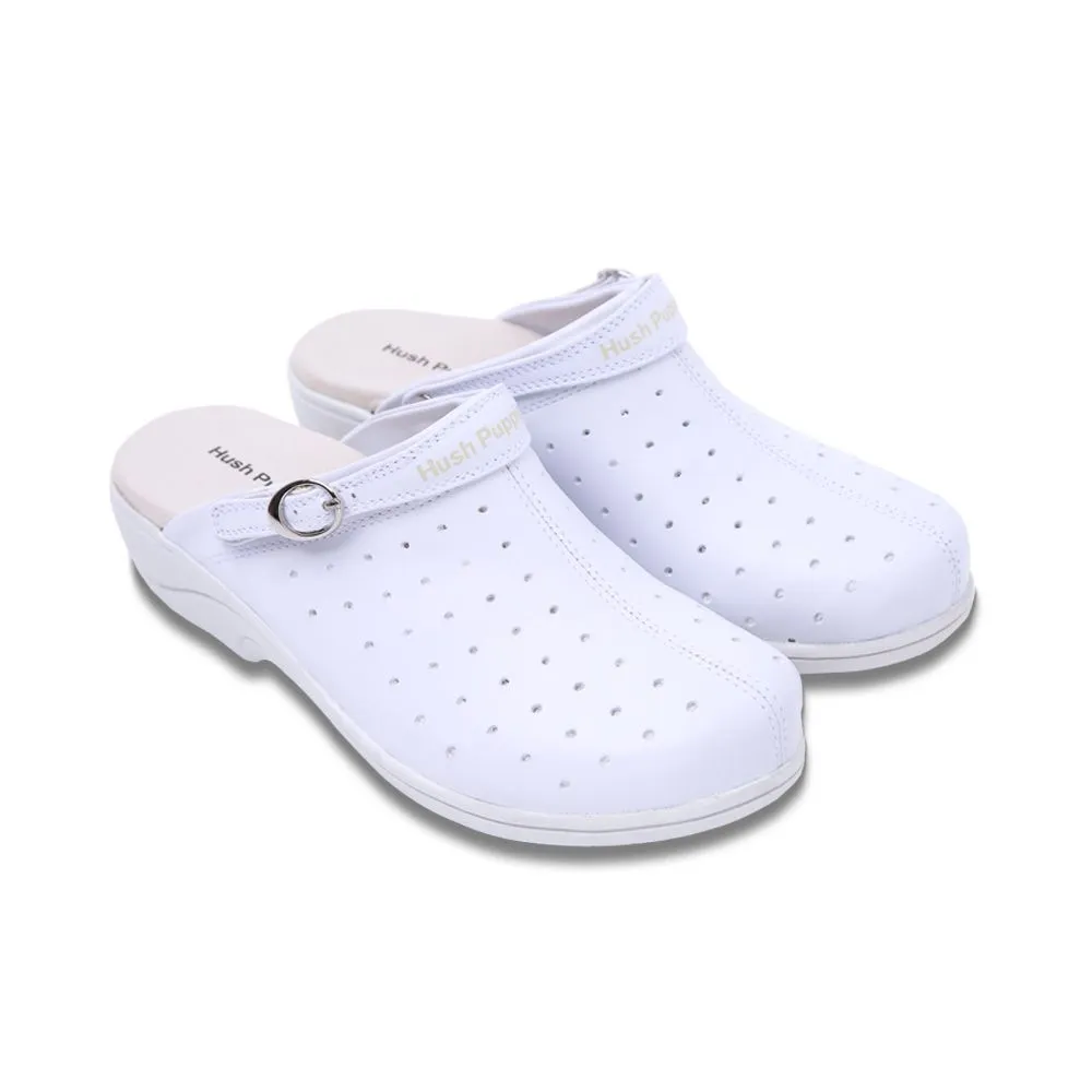 HUSH PUPPIES Women's Shoes  Basic Mule HP RWSBB81X2W - WHITE Slip-ons & Mules