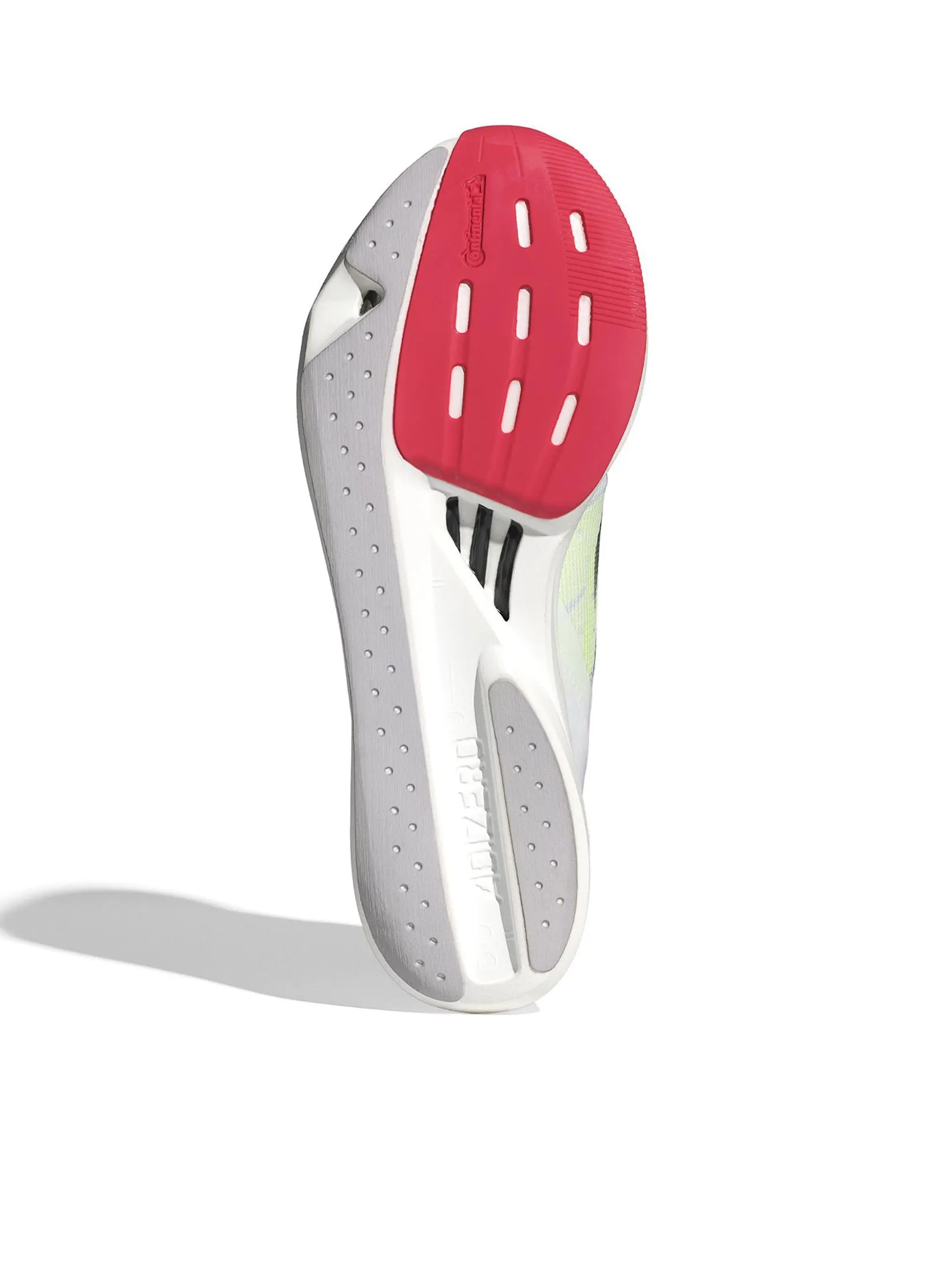 ADIDAS Men Running Shoes Adizero Takumi Sen 10 Cloud White / Core Black / Lucid Red