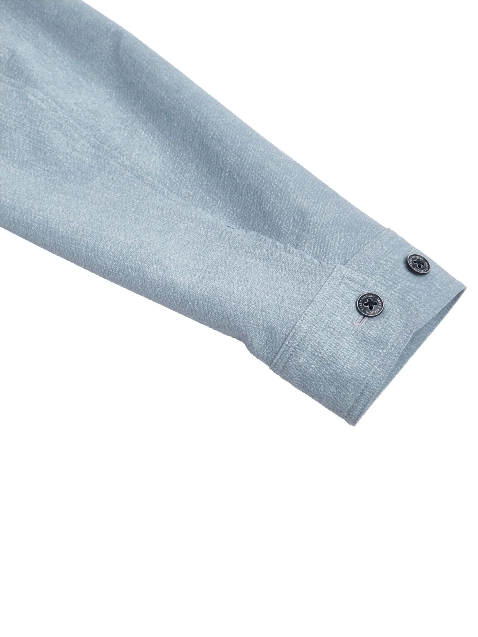 TAKEO KIKUCHI MEN GREY 2WAY STRETCH SUCKER PRINT JACKET