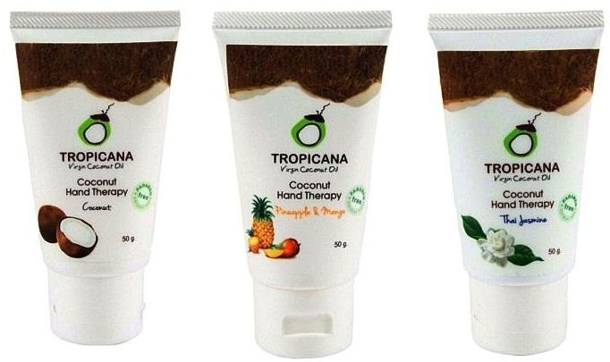 Крем для рук с маслом кокоса без парабенов Tropicana 50 гр