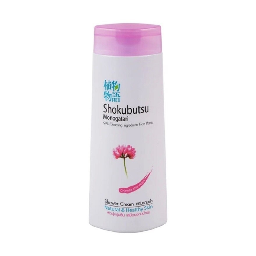 Shokubutsu Monogatari Shower Cream Chinese Milk Vetch 200 Ml.