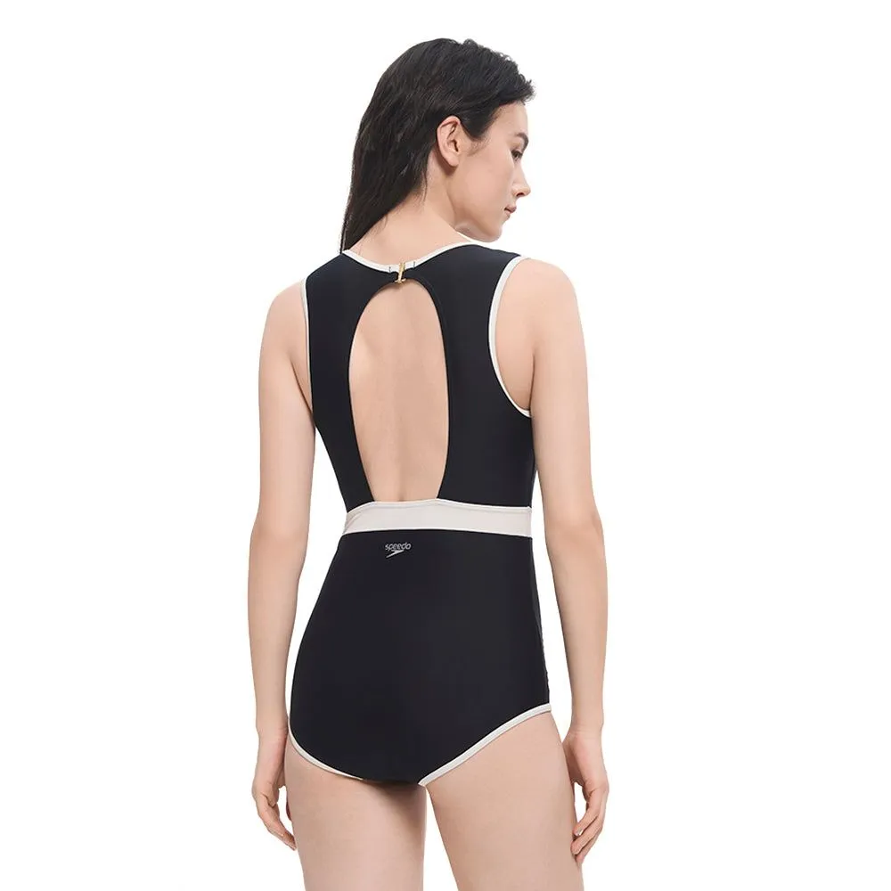 SPEEDO Women Swimsuit Modernist Shaping Open Back Black - SP111SP538EJTH