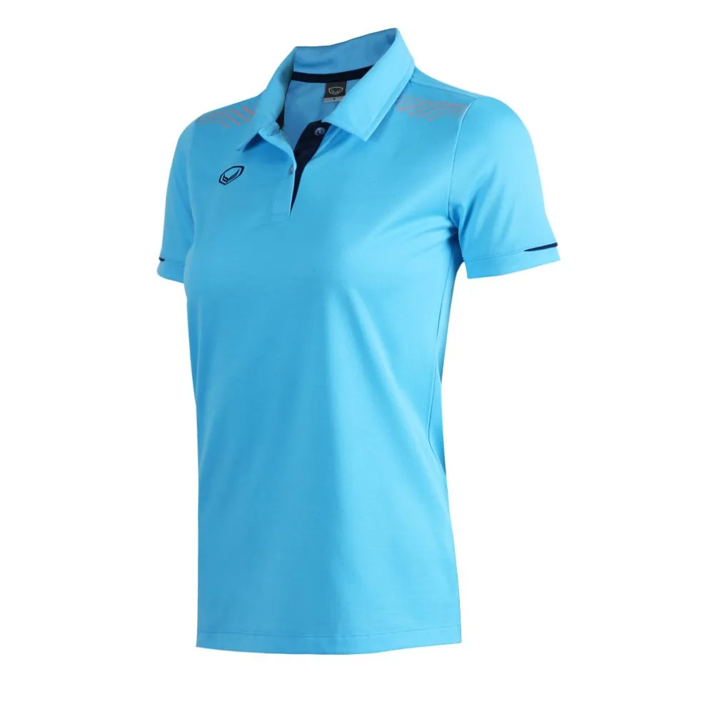 GRAND SPORT Light blue Women's polo shirt (012781)