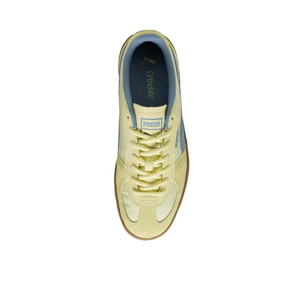 PUMA Palermo Pop Unisex Casual Shoes Yellow - PU097SH293EMTH