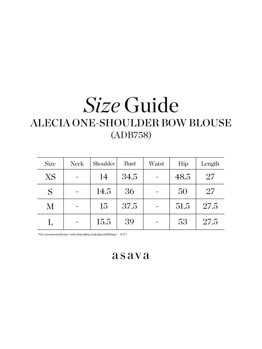 ASAVA (SS24) Tie-dye One-shoulder Bow Women Blouse Pink