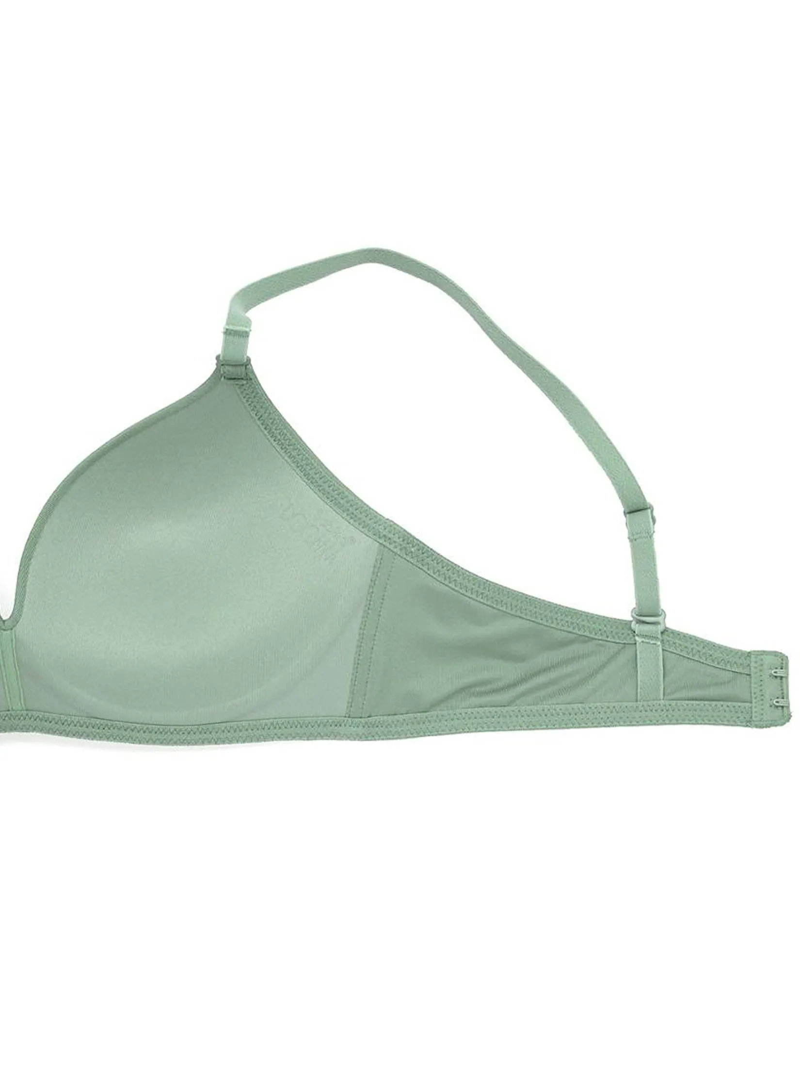 SABINA [Online Exclusive] Woman Soft Doomm Seamless Wireless Bra - Dark Green