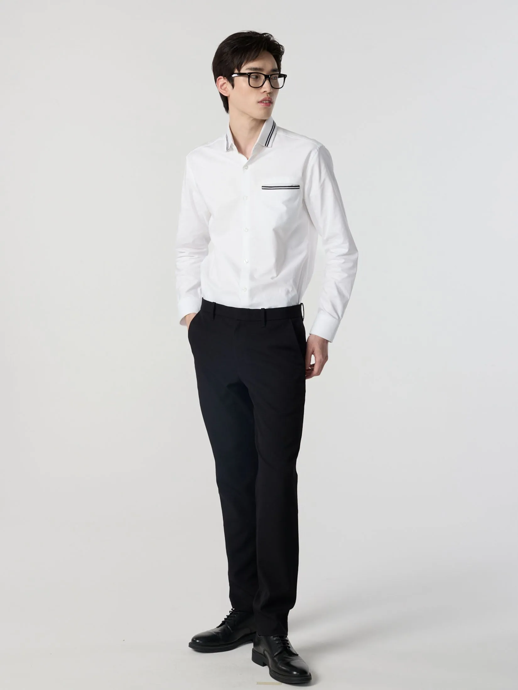 ARROW Men's Long sleeve shirt Smart  Fit  Wite  MACM8222-WH  White