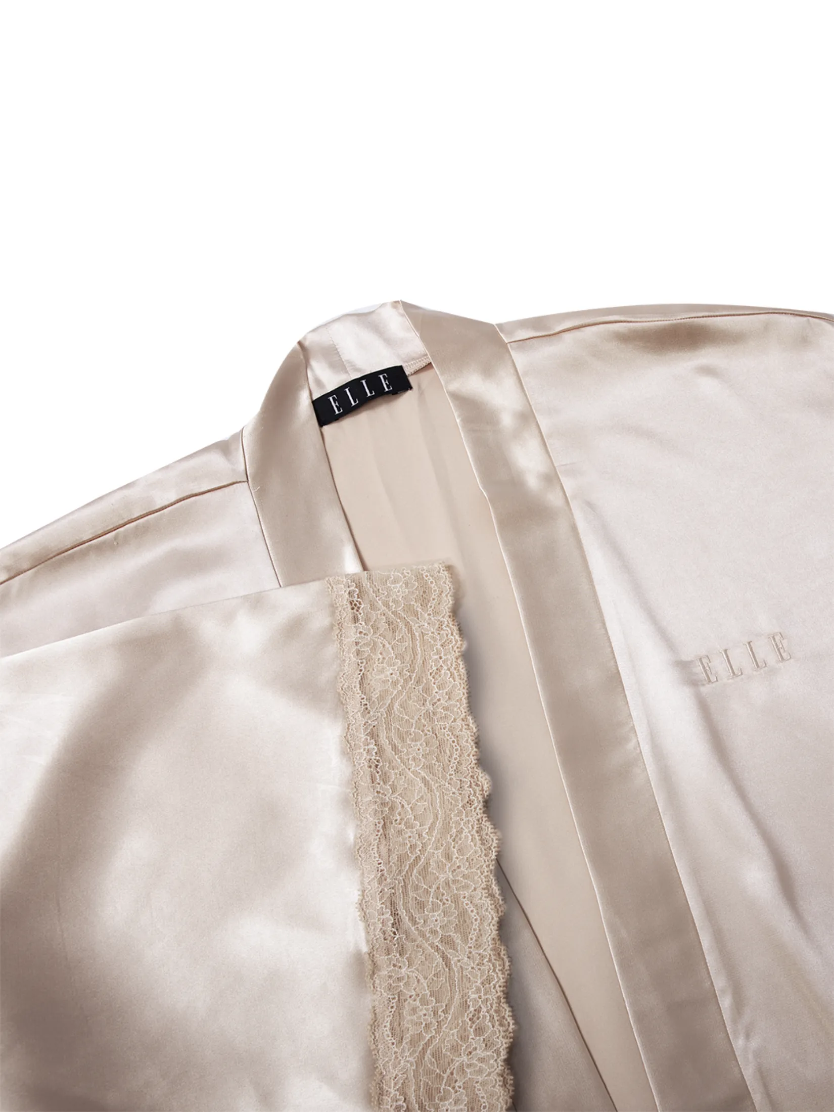 ELLE LINGERIE Women's Satin Slip Dress LN8502 - Gold