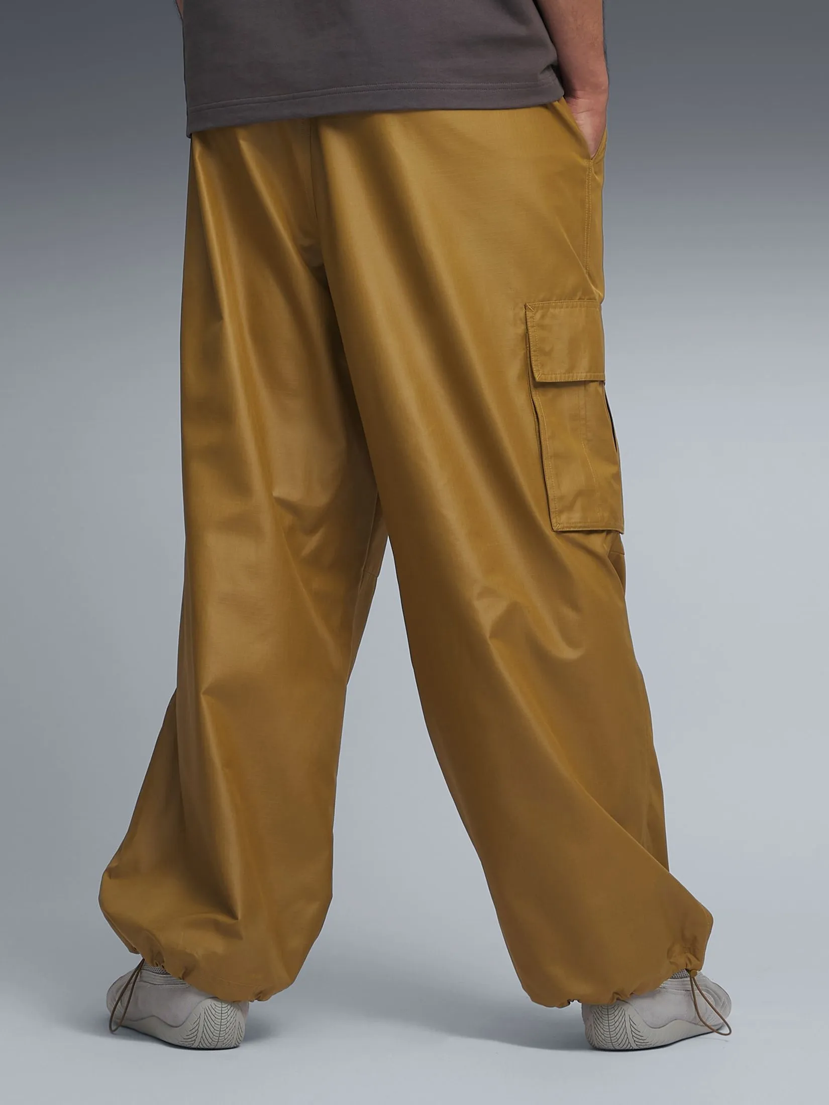 PUMA Men Cargo Pants Wardrobe Essentials Woven Honey Butter