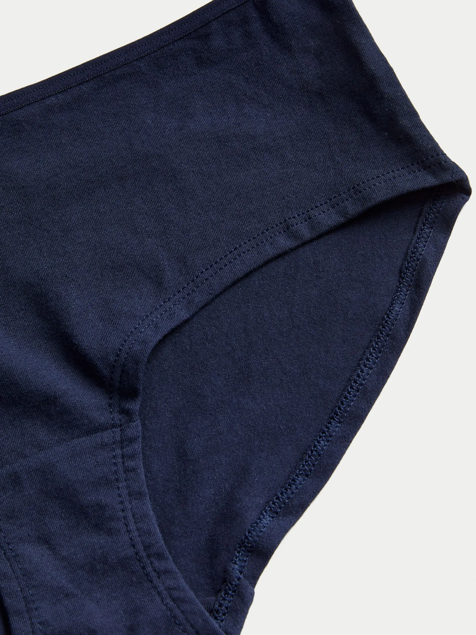 MARKS & SPENCER Women Briefs Low Rise Shorts Cotton Lycra Printed 5pk Multi-Color