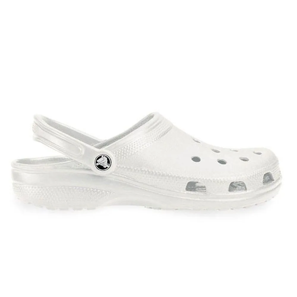 CROCS Unisex Casual Shoes Classic Clog White - CR024SH03QSLTH