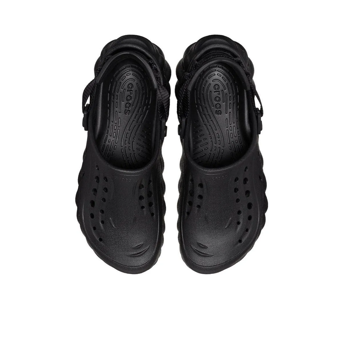 CROCS Unisex Casual Shoes Echo Clog Black - CR024SH014DDTH