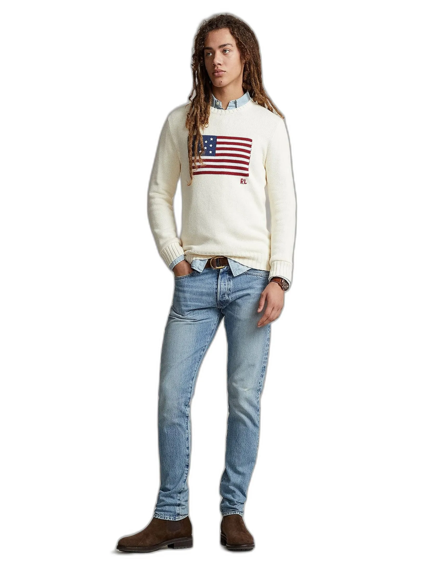 POLO RALPH LAUREN Men Jeans-Sullivan Slim Stretch Jean MNPODNM10920309-Blue