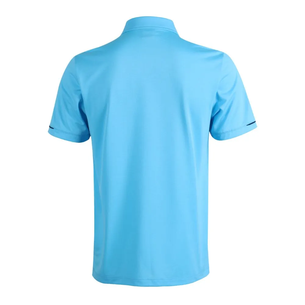 GRAND SPORT Light blue Men's polo shirt (012581)