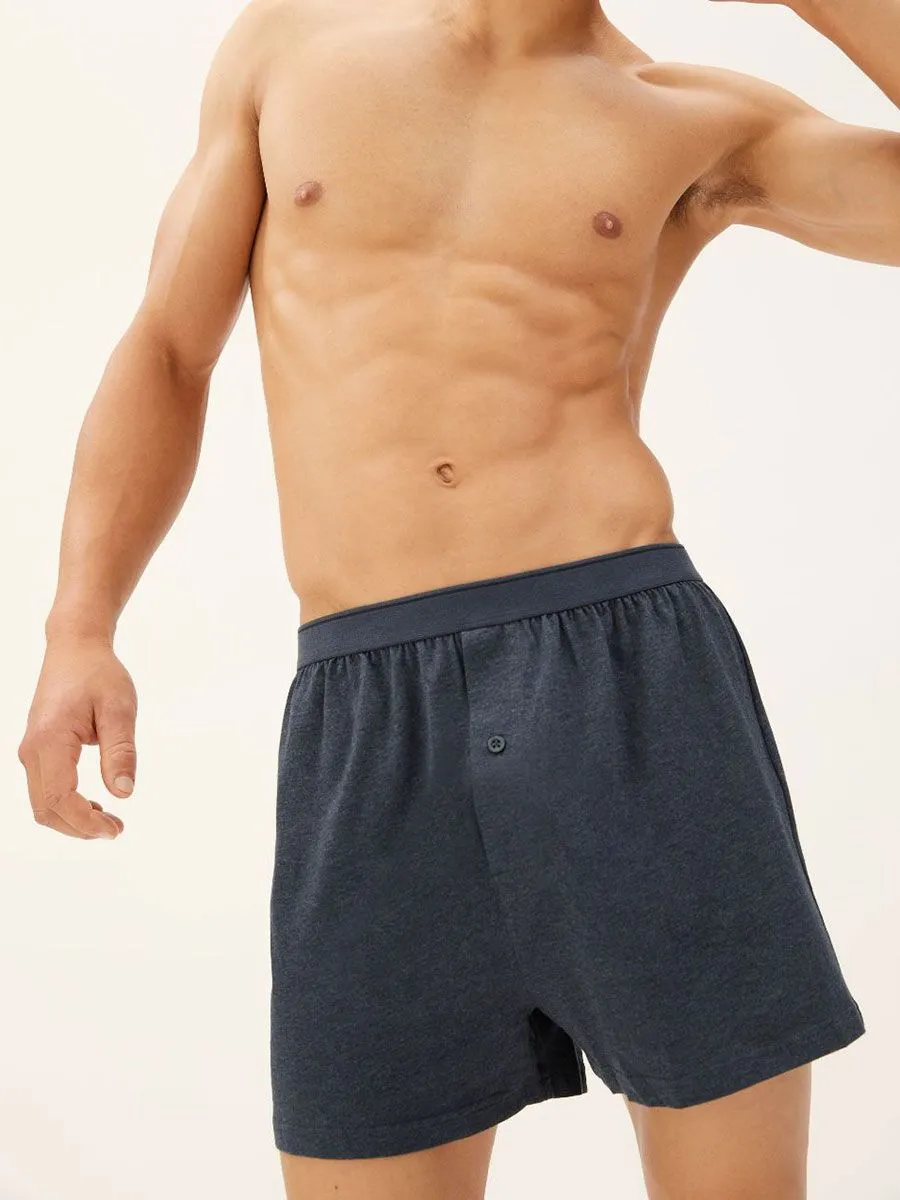 MARKS & SPENCER 5Pk Pure  Cotton Cool & Fresh Jersey Boxers T148304FPD00W1