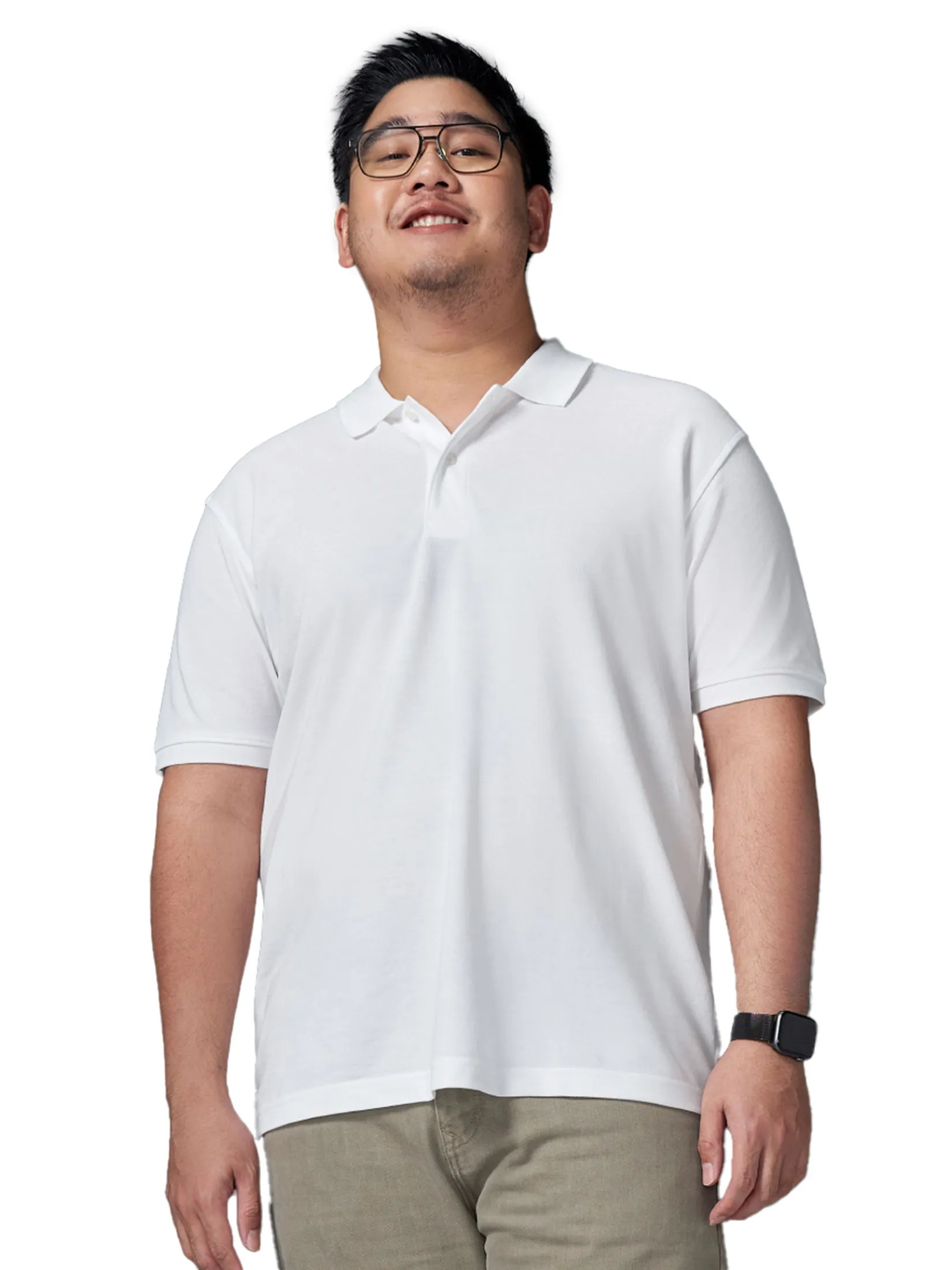 GQ Men Polo Minimal Bear Size