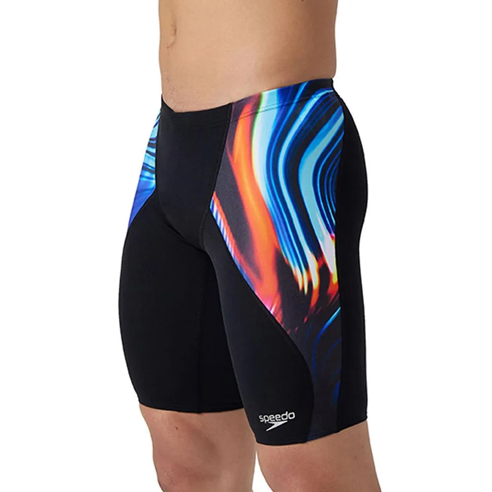 SPEEDO Men Swim Shorts Digital V-Cut Jammer Black - SP111SP446EGTH
