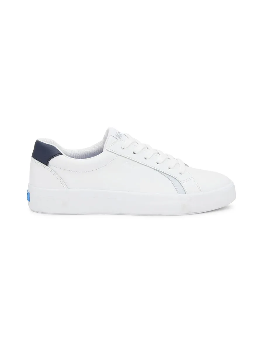 KEDS Women Pursuit Leather Blue